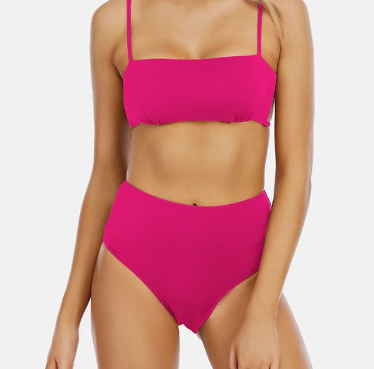 Which Body Types Does the Crisscross High Waist Bikini Set Flatter?